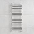 P.M.H. SN4C - Radiador toallero SORANO para baño, 470 W, 121 cm, cromo brillante