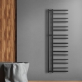 P.M.H. T2B - Radiador toallero para baño THEIA 352 W 154 cm derecha/negro