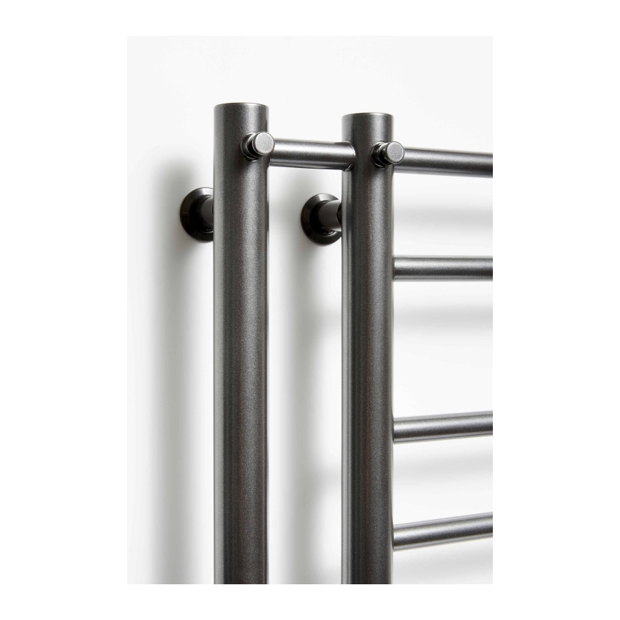 P.M.H. T2B - Radiador toallero para baño THEIA 352 W 154 cm derecha/negro