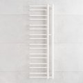 P.M.H. T2W-L - Radiador toallero de baño THEIA, 352 W, 154 cm, versión izquierda, blanco