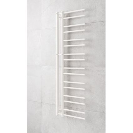 P.M.H. T2W - Radiador toallero en forma de escalera para baño THEIA 352 W 154 cm derecha/blanco