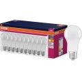 Pack de 10 bombillas LED CLASSIC A75 E27/10W/230V 2700K - Osram
