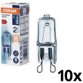 Pack de 10 bombillas para horno HALOPIN G9/40W/230V 2700K - Osram