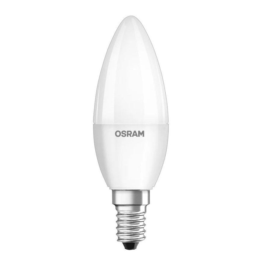 Pack de 2 bombillas LED B38 E14/4,9W/230V 2700K - Osram