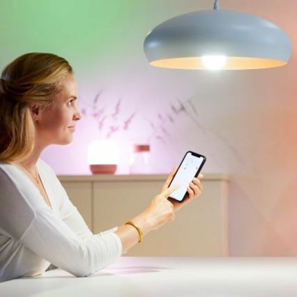 Pack de 2 bombillas LED regulables A60 E27/9W/230V 2700K Wi‑Fi + mando a distancia - WiZ