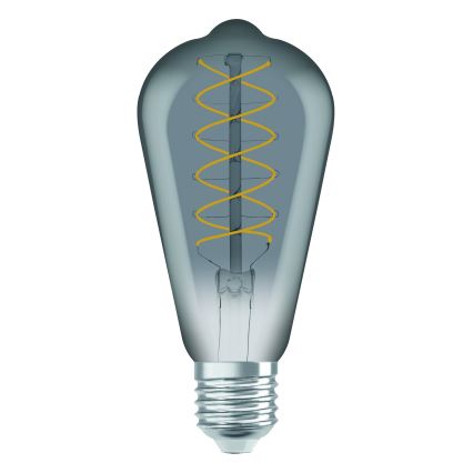 Pack de 2 bombillas LED regulables Filamento vintage E27/7,8W/230V 1800K - Osram