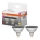 Pack de 2 bombillas LED regulables MR16 GU5,3/5W/12V 2700K 36° CRI 90 - Osram