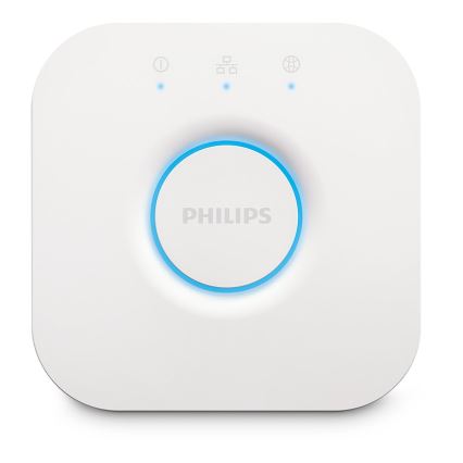 Pack de 2 bombillas LED regulables Philips Hue WHITE AMBIANCE GU10/4,2W/230V 2200-6500K + Hue bridge
