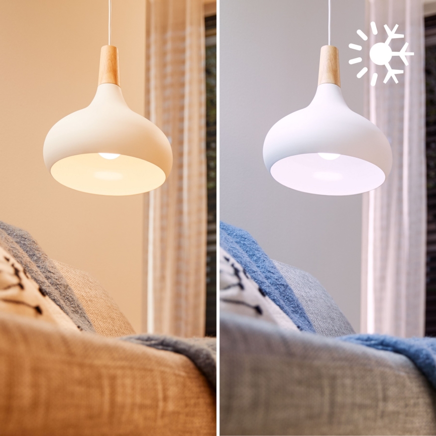 Pack de 2 bombillas LED RGB regulables Philips SMART A60 E27/8,5W/230V 2200-6500K