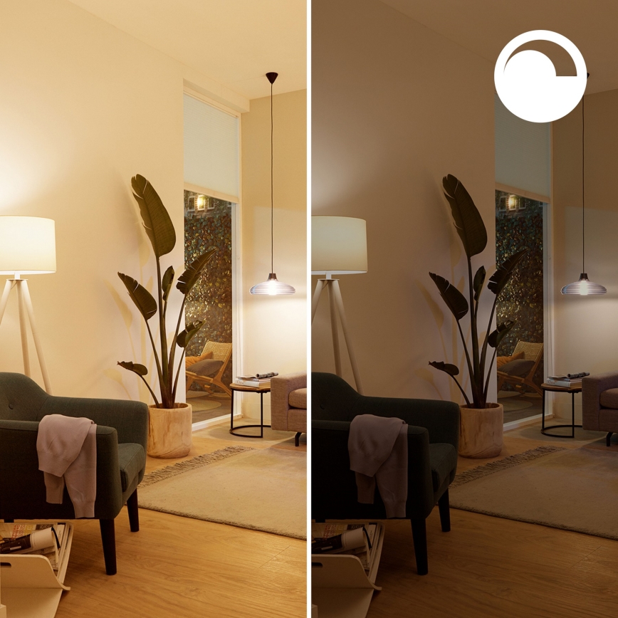 Pack de 2 bombillas LED RGB regulables Philips SMART A60 E27/12,5W/230V 2200-6500K
