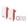Pack de 2 timbres inalámbricos enchufables 230 V IP44