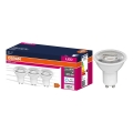 Pack de 3 bombillas LED reflectoras PAR16 GU10/6,9W/230V 6500K 60° - Osram