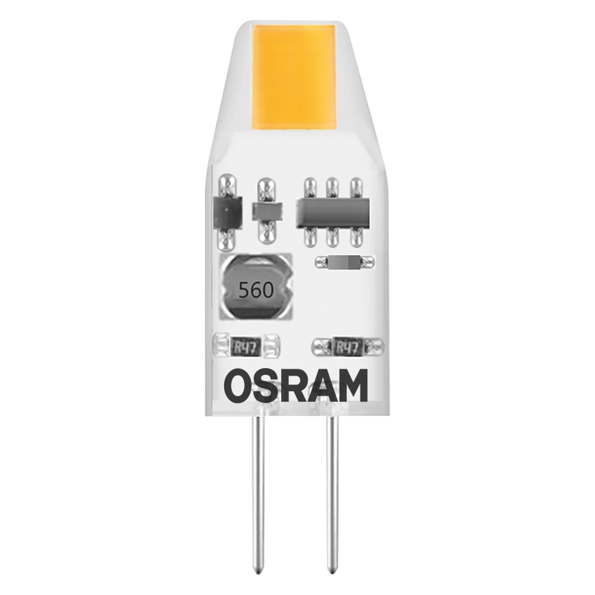 Pack de 5 bombillas LED micro PIN G4, 1W, 12V, 2700K - Osram