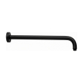 Paffoni - Brazo de ducha redondo de 40 cm, negro