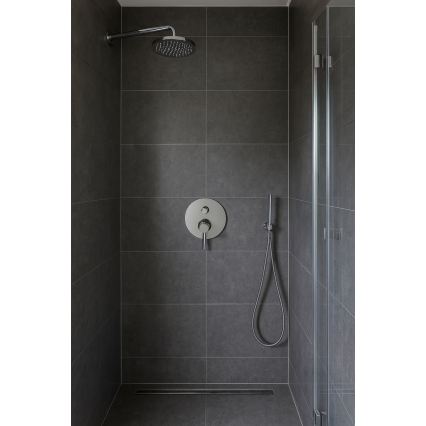Paffoni - Grifo de ducha para instalación empotrada LIGHT, cromo brillante
