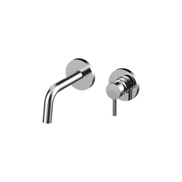 Paffoni - Grifo de lavabo LIGHT para instalación empotrada, cromo brillante