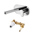 Paffoni - Grifo de lavabo para instalación empotrada CANDY cromo brillante