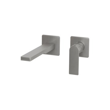 Paffoni - Grifo de lavabo para instalación empotrada TANGO, acero inoxidable