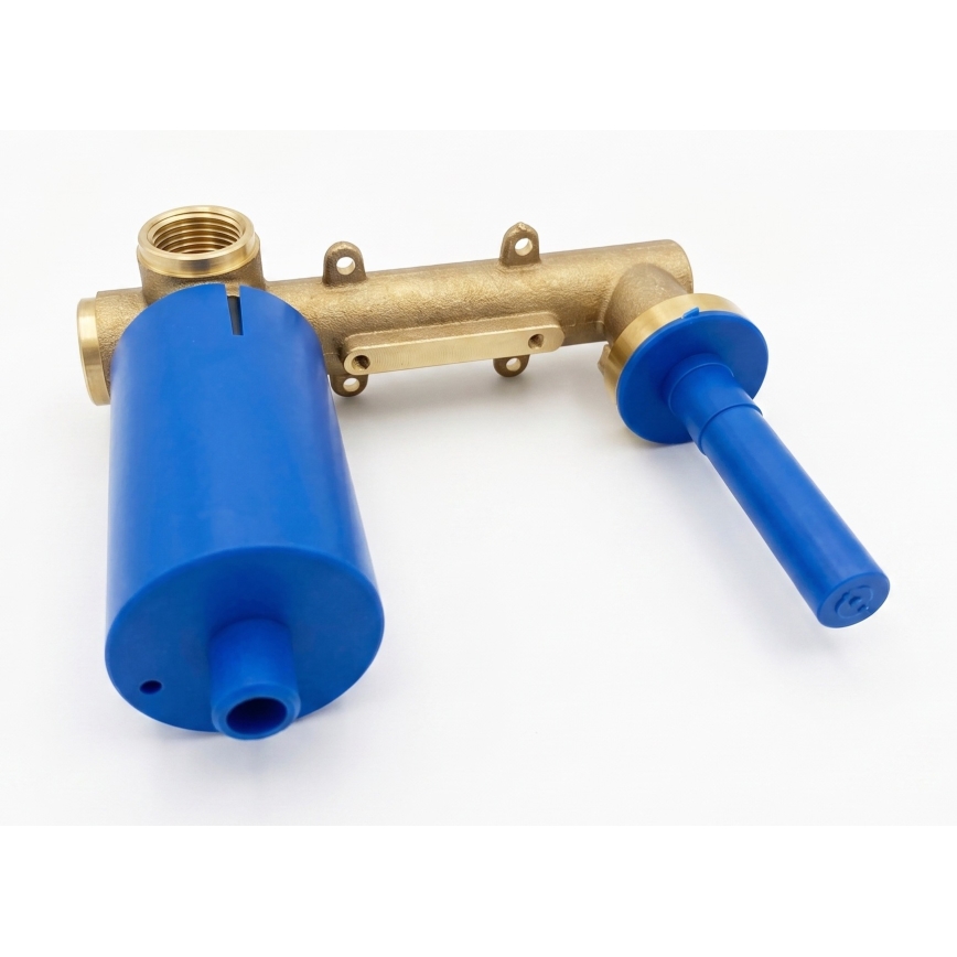 Paffoni - Grifo de lavabo para instalación empotrada TANGO, acero inoxidable