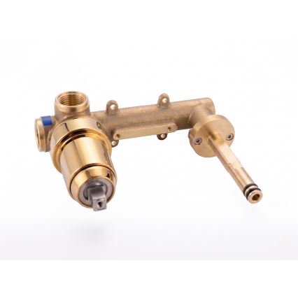 Paffoni - Grifo empotrado para lavabo LIGHT, acabado dorado