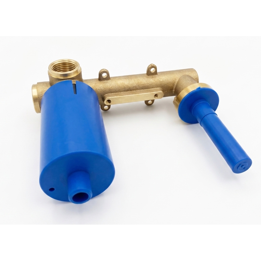 Paffoni - Grifo empotrado para lavabo LIGHT negro
