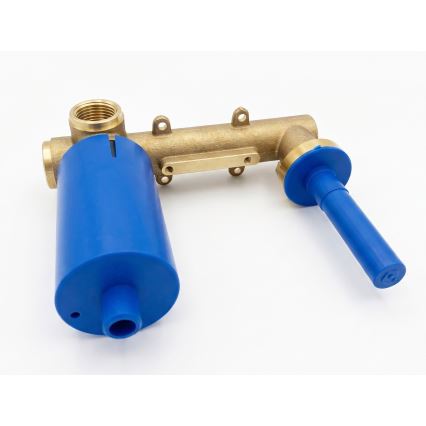 Paffoni - Grifo empotrado para lavabo TANGO, acero inoxidable