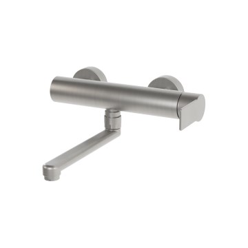 Paffoni - Grifo para fregadero TANGO de acero inoxidable
