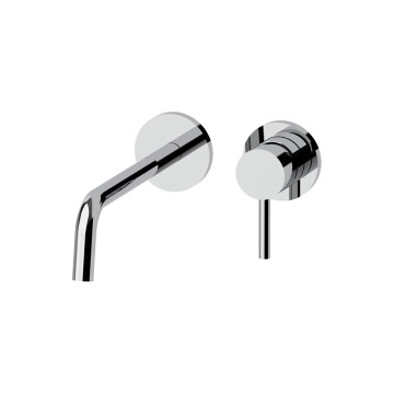 Paffoni - Grifo para lavabo de instalación empotrada LIGHT, cromo brillante