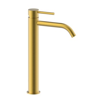 Paffoni - Grifo para lavabo LIGHT EXCLUSIVE en oro cepillado