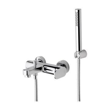 Paffoni - Set de bañera con grifo CANDY, cromo brillante