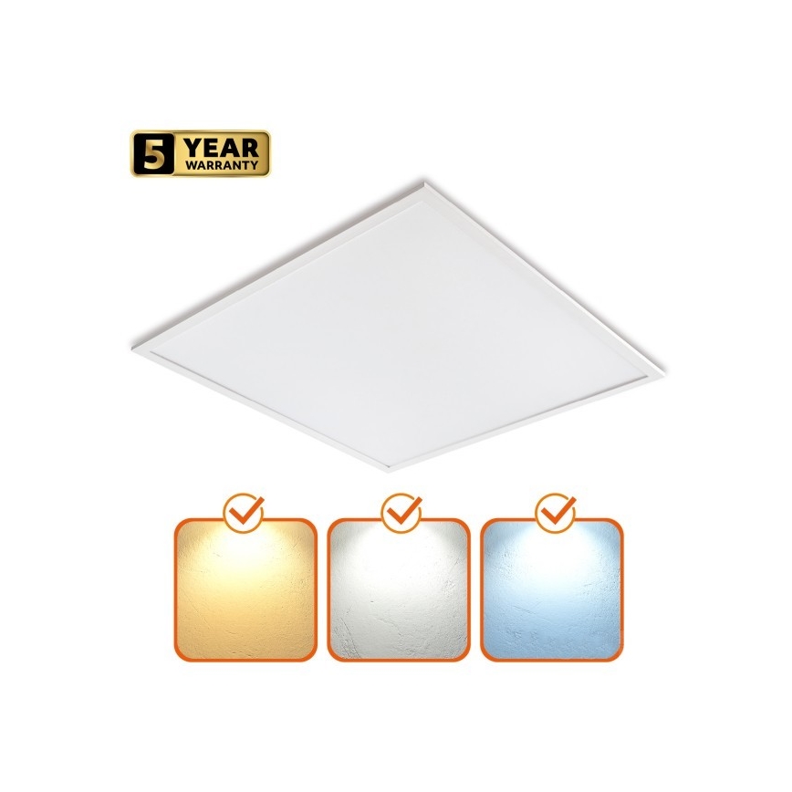 Panel empotrable LED regulable CAPRI LED/25/36/40W/230V 3000/4000/5700K UGR19 IP44 60x60 cm