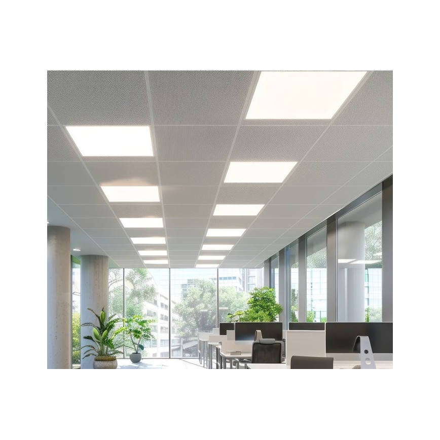 Panel empotrable LED regulable CAPRI LED/25/36/40W/230V 3000/4000/5700K UGR<19 IP44 60x60 cm