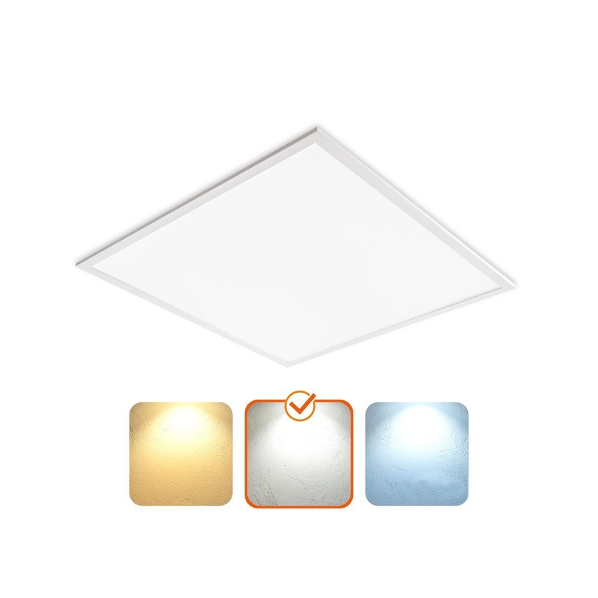 Panel LED empotrable DAVRO LED/40W/230V 4000K 59,5x59,5 cm blanco