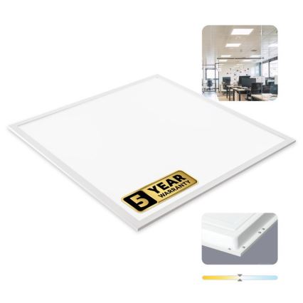 Panel LED empotrable DAVRO LED/40W/230V 4000K 59,5x59,5 cm blanco