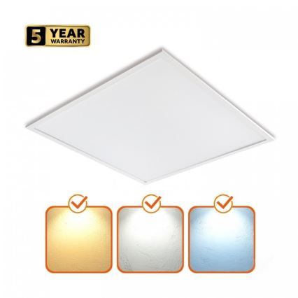 Panel LED empotrado CAPRI LED/25/30/40W/230V 3000/4000/5700K 62x62 cm blanco