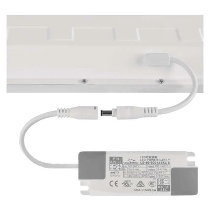 Panel LED empotrado DIXXO LED/36W/230V 4000K UGR19 60x60 cm blanco