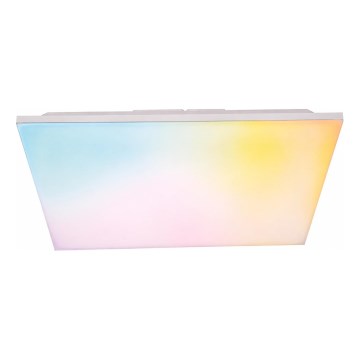 Panel LED RGBW regulable para montaje en superficie LED/24W/230V 2700-6500K blanco + mando a distancia