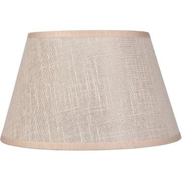 Pantalla de recambio para lámpara de araña y aplique ANTONIO E14 120x200 mm beige