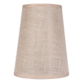 Pantalla de recambio para lámpara de araña y aplique ANTONIO E14 150x120 mm beige