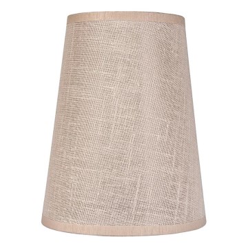 Pantalla de recambio para lámpara de araña y aplique ANTONIO E14 150x120 mm beige