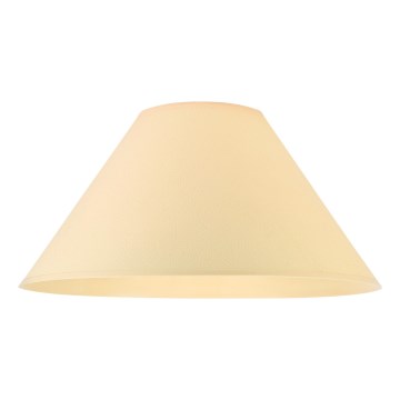 Pantalla de recambio para lámpara de mesa E14 21x11 cm amarillo