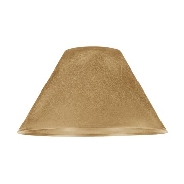 Pantalla de recambio para lámpara de mesa E14 21x11 cm dorado