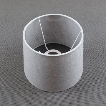 Pantalla de recambio universal LAMA E27 15x19,5 cm gris