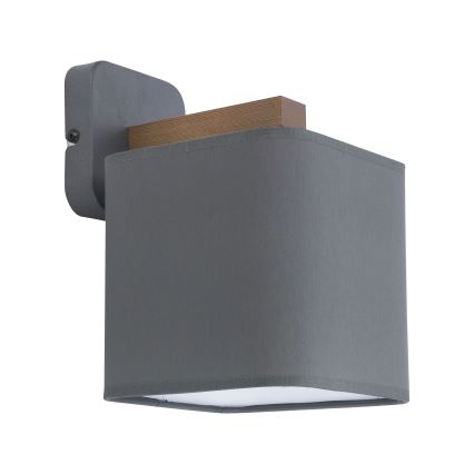 Pantalla de repuesto para aplique de pared TORA E27, gris