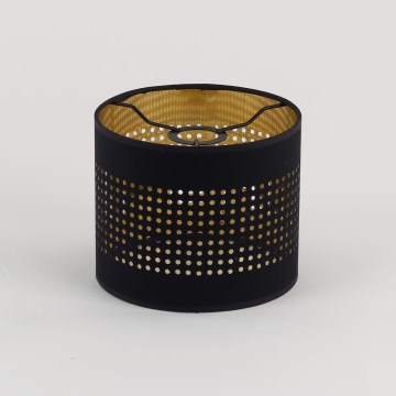 Pantalla de repuesto para lámpara BOGART E27 Ø 20 cm negro/dorado