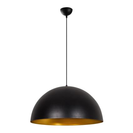 Pantalla de repuesto para lámpara colgante con cable SIVANI, Ø 60 cm, negro/cobre