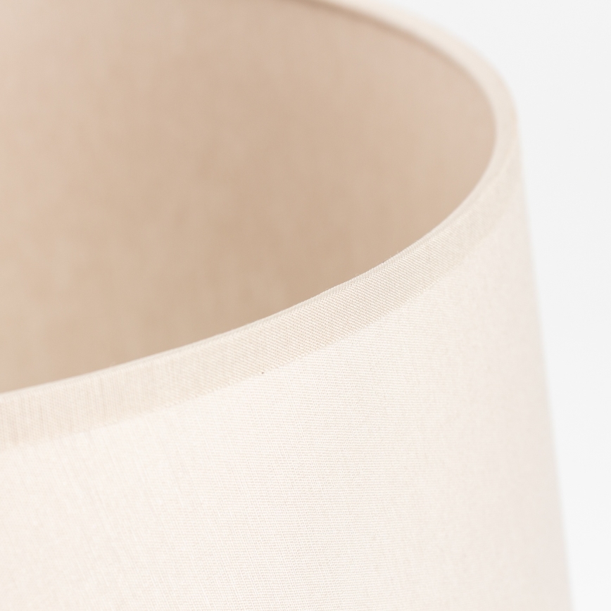 Pantalla de repuesto para lámpara de mesa SANTANA, diámetro 39 cm, beige
