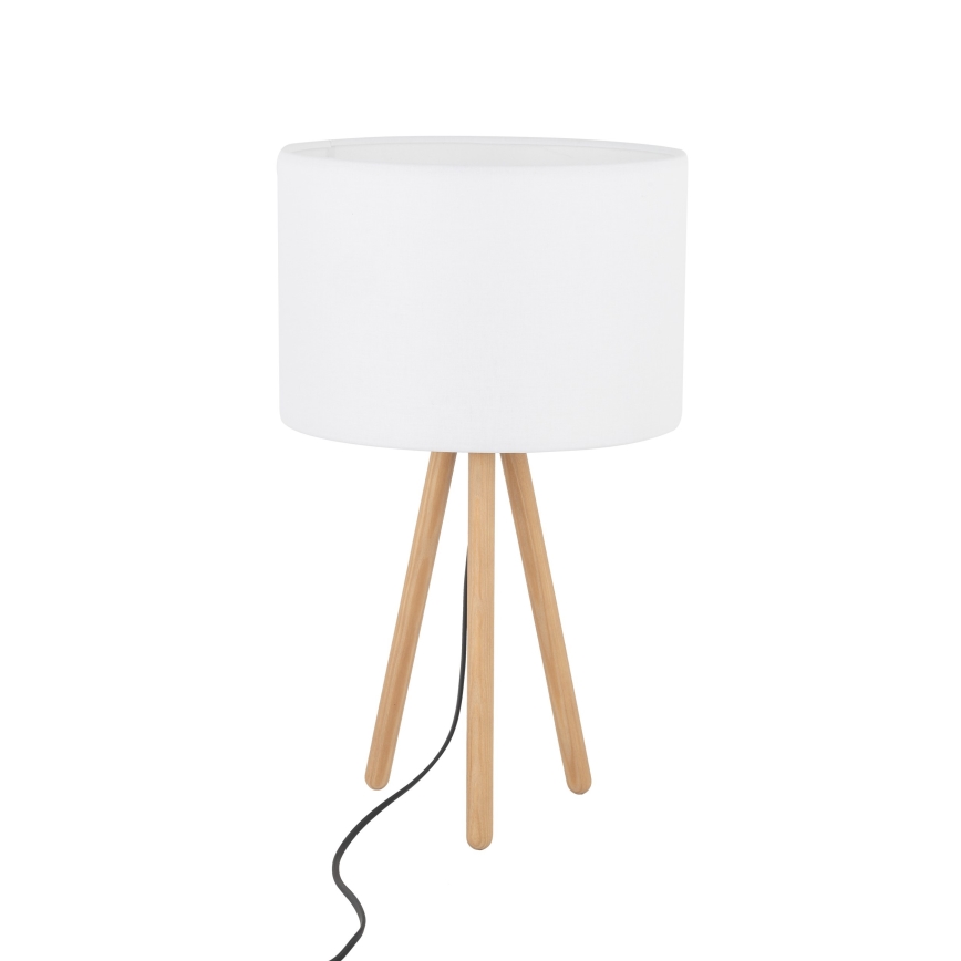 Pantalla de repuesto para lámpara de mesa TOKYO E27, diámetro 30 cm, blanca