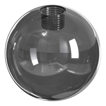 Pantalla de repuesto para lámpara de techo y aplique ROSSI diámetro 14 cm gris/humo