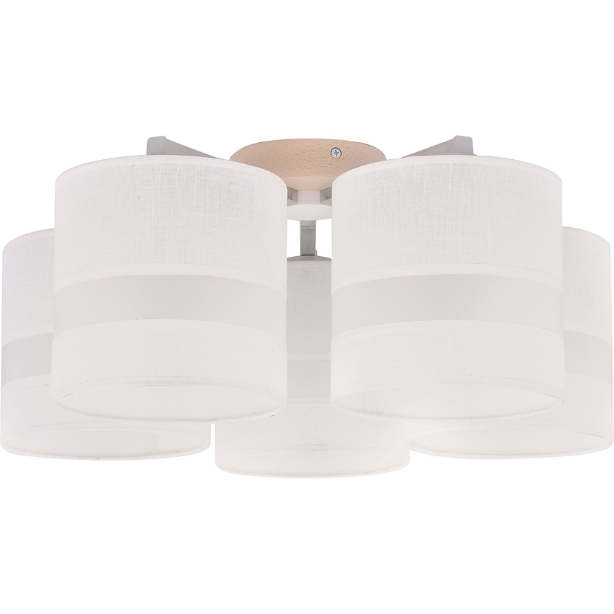 Pantalla de repuesto para luminaria de techo y pared ROXY E27, diámetro 16 cm, blanca